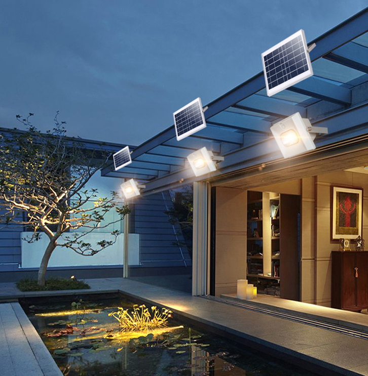 ALLTOP High lumen SMD ABS 50w 100w 150w solar led flood light price