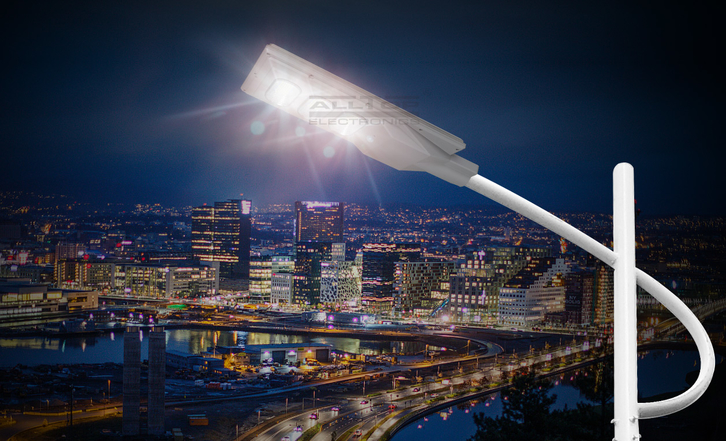 ALLTOP High quality 30w 60w 90w street light integrated all in one led solar street light